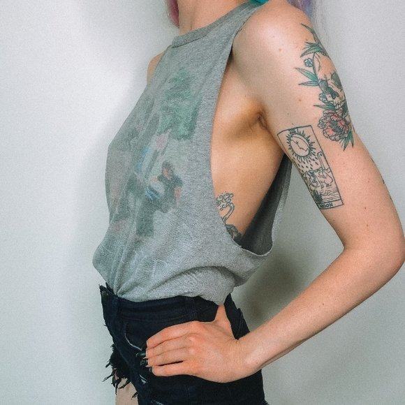 PINKFLOYD Short Sleeve Cut Shirt - Picture 2 of 5